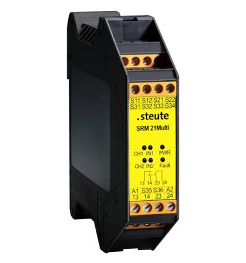 Safety relay module SRM Multi 24vDC IP20 v=-20%>+25% 2NC